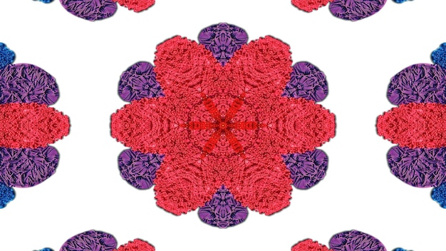 Haftowany abstrakcyjny motyw